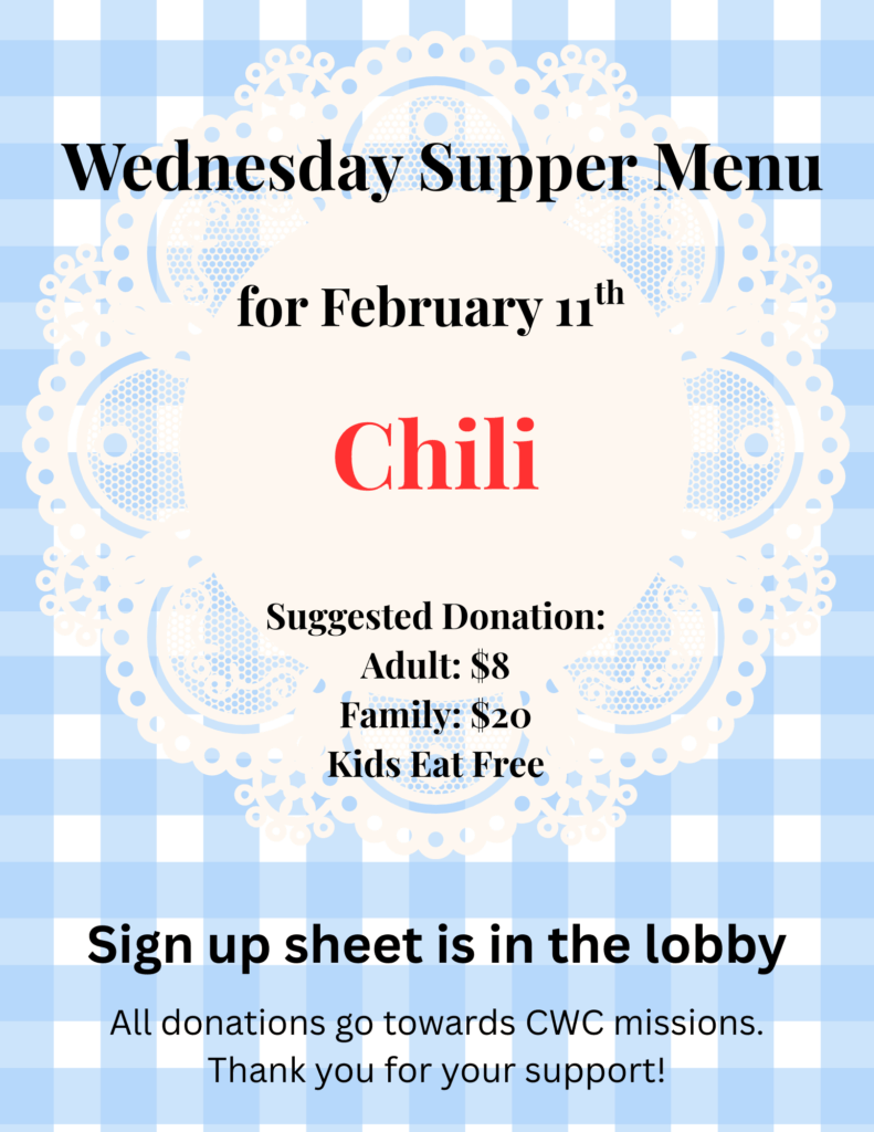 supper menu
